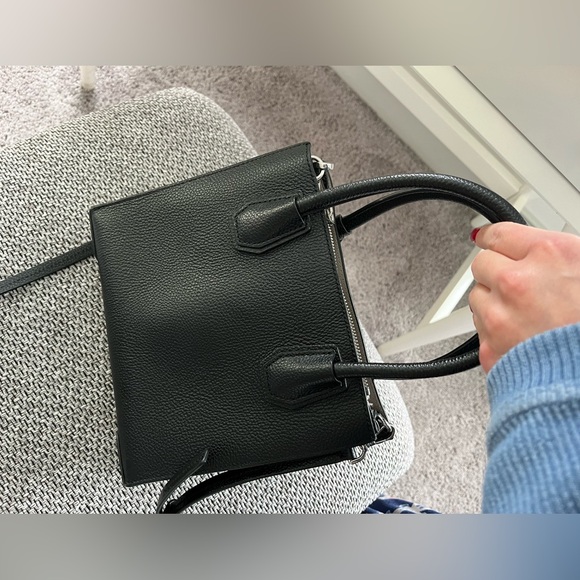 Michael Kors Mercer Medium Pebbled Crossbody Bag - Picture 8 of 8